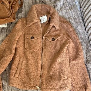 Bagatelle Tan Teddy Jacket